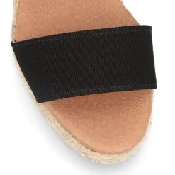 Alpargata Mujer Cuña Tipo SANDALIA En Lona Granito. -Okaaspain alpargata mujer cuna tipo sandalia lona granito 16