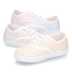 Bamba En Lona Con Cordones Y Estampado CLÁSICO. 35 Bamba En Lona Con Cordones Y Estampado CLÁSICO. -Okaaspain bamba en lona con cordones y estampado clasico 14