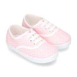 Bamba En Lona Con Cordones Y Estampado Lunares En Pasteles. 29 Bamba En Lona Con Cordones Y Estampado Lunares En Pasteles. -Okaaspain bamba en lona con cordones y estampado lunares en pasteles 7