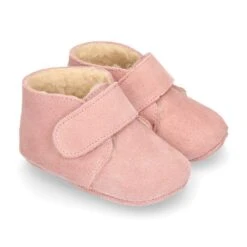 Bota Safari Bebé Sin Cordones En Piel Serraje Con Forro Borreguillo. 27 Bota Safari Bebé Sin Cordones En Piel Serraje Con Forro Borreguillo. -Okaaspain bota safari bebe piel serraje sin cordones forro borrego 6