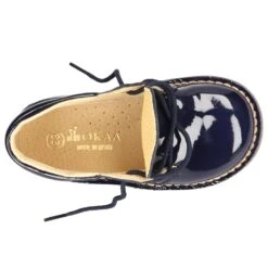 Bota Safari O Pisacacas Niño Con Cordones En Piel Charol. 38 Bota Safari O Pisacacas Niño Con Cordones En Piel Charol. -Okaaspain bota safari o pisacacas con cordones en piel charol 17