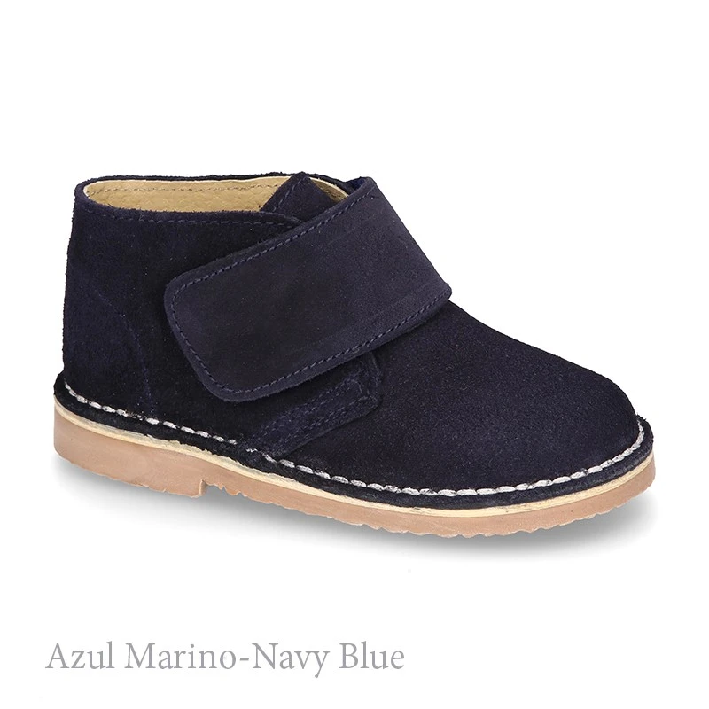 Bota Safari O Pisacacas Sin Cordones En Piel Serraje. 18 Bota Safari O Pisacacas Sin Cordones En Piel Serraje. - Imagen 16