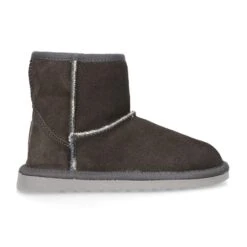 Botitas Niño Tipo Australianas En PIEL SERRAJE. -Okaaspain botas tipo australianas piel serraje forro pelo ninos ninas mujer 6