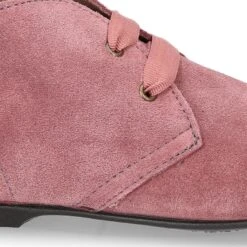 Botín Tipo BLUCHER Con Picados Y Lazos En Piel Serraje. -Okaaspain botin tipo blucher con picados y lazos en piel serraje 18