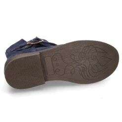 Botín Tipo Campero Con Hebillas En Piel Serraje. -Okaaspain botin tipo campero con hebillas en piel serraje 14