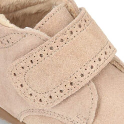 Botita Casual Respetuosa Niños OKAA FLEX Sin Cordones, Picados Y Forro De Lana En Piel Serraje. -Okaaspain botita casual nino nina okaa flex cierre adherente picados forro lana super flexible piel napa searrje 9