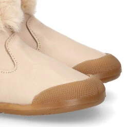 Botita Niños Blanditos By Crio’s Con Cuello De Pelo En Piel Napa. -Okaaspain botita nino blanditos diseno cuello pelo super flexible piel napa 4