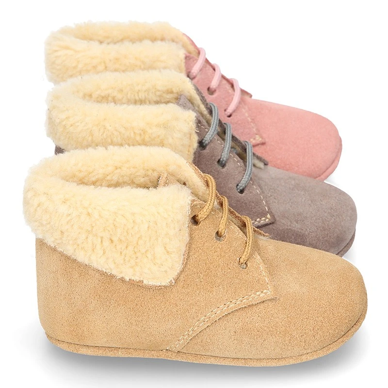 Nueva Botita Safari Bebé Con Forro De Borreguito Y Suela Antideslizante En Piel Serraje. 16 Nueva Botita Safari Bebé Con Forro De Borreguito Y Suela Antideslizante En Piel Serraje. - Imagen 14