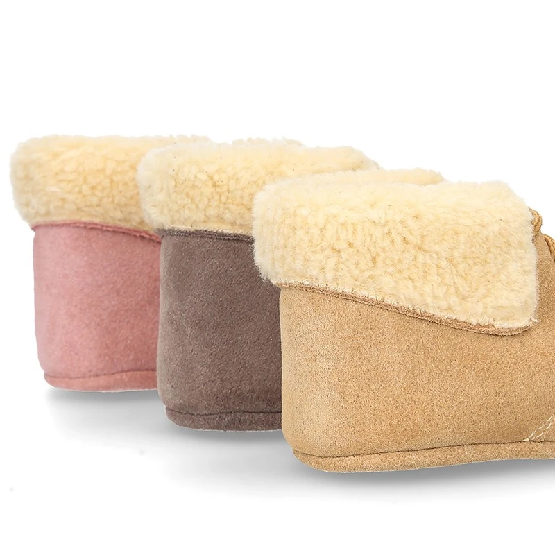 Nueva Botita Safari Bebé Con Forro De Borreguito Y Suela Antideslizante En Piel Serraje. 11 Nueva Botita Safari Bebé Con Forro De Borreguito Y Suela Antideslizante En Piel Serraje. - Imagen 9