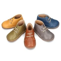 Botita Safari En Piel Suela SUPER FLEXIBLE.