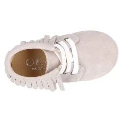 Botita Tipo Bamba Con Cordones Y Flecos En Piel Serraje. -Okaaspain botita tipo bamba con cordones y flecos en piel serraje 16