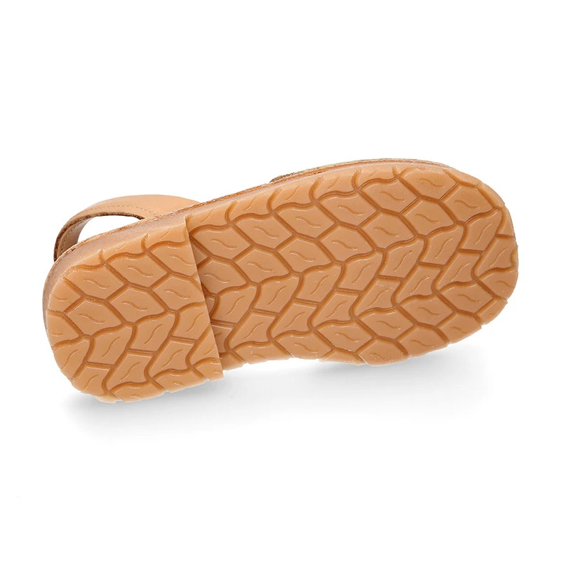 Menorquina Niña Con Tira En Piel Laminada. 20 Menorquina Niña Con Tira En Piel Laminada. - Imagen 18