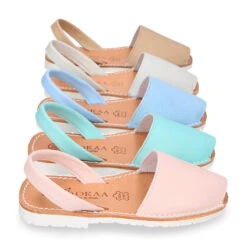Menorquina Niños Tira Colores Pasteles Y Suela Blanca En Piel EXTRA SUAVE. 39 Menorquina Niños Tira Colores Pasteles Y Suela Blanca En Piel EXTRA SUAVE. -Okaaspain menorquina tira colores pasteles y suela blanca en piel extra suave 17