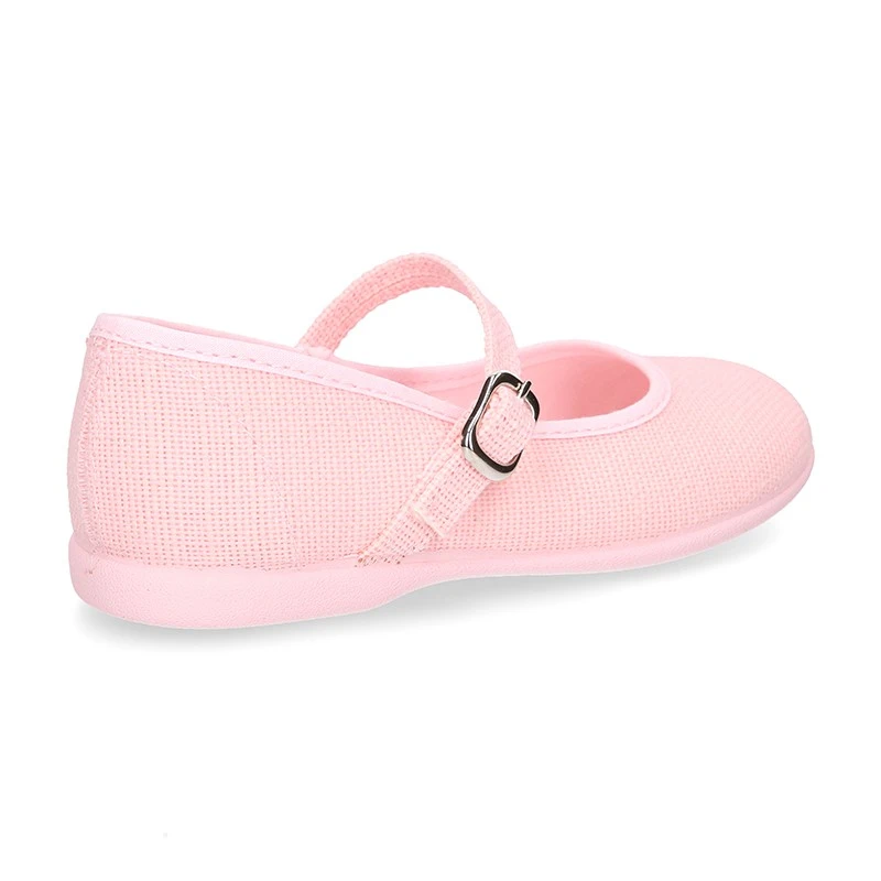 Mercedita Niña Con Hebilla Fina En LINO. 10 Mercedita Niña Con Hebilla Fina En LINO. - Imagen 8