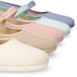 Mercedita Mujer Estilizada En Lino Con Hebilla. 32 Mercedita Mujer Estilizada En Lino Con Hebilla. -Okaaspain mercedita nina mujer estilizada lino cierre hebilla 10