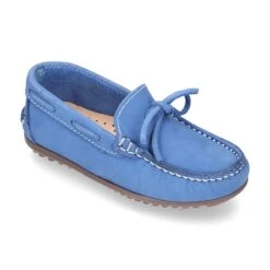Mocasín Con Lazos En Piel Nobuck Para Mayores Piso Conductor. -Okaaspain mocasin con lazos en nobuck para mayores piso conductor 2