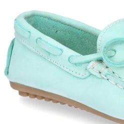 Mocasín Lazos Peques Piso Conductor En Piel Nobuck. -Okaaspain mocasin lazos peques piso conductor en nobuck 18