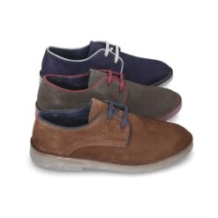 Blucher Caballero Con Vivo En Piel Serraje. -Okaaspain nuevo blucher caballero con vivo en piel serraje 12