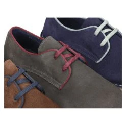 Blucher Caballero Con Vivo En Piel Serraje. -Okaaspain nuevo blucher caballero con vivo en piel serraje 6