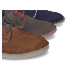 Blucher Caballero Con Vivo En Piel Serraje. -Okaaspain nuevo blucher caballero con vivo en piel serraje 8