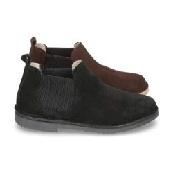 Botín En Piel Serraje Con Elástico Con Diseño De Canalé. 24 Botín En Piel Serraje Con Elástico Con Diseño De Canalé. -Okaaspain nuevo botin en piel serraje con elastico con diseno de canale 7