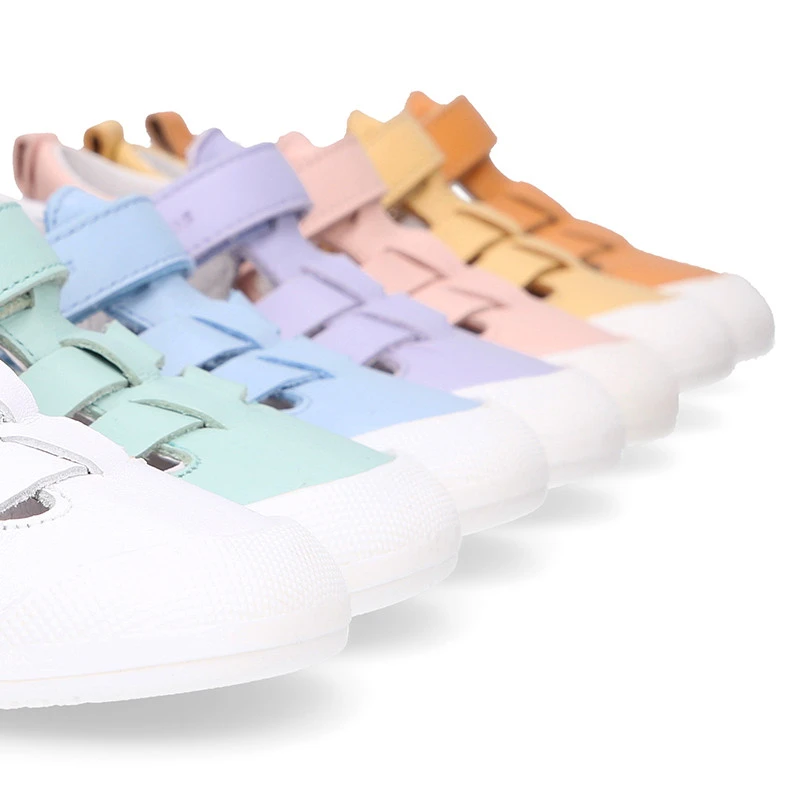 Sandalia Niños Blanditos By Crio’s Tiras Cruzadas Sin Cordones En Piel. 13 Sandalia Niños Blanditos By Crio’s Tiras Cruzadas Sin Cordones En Piel. - Imagen 12