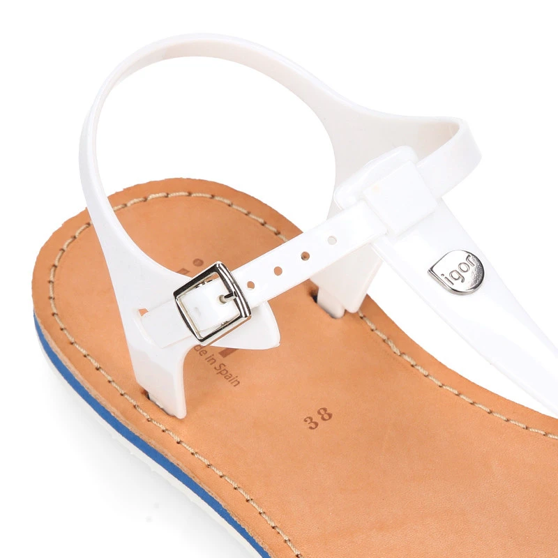 Sandalia Tipo Romana Con Plantilla De Piel. 14 Sandalia Tipo Romana Con Plantilla De Piel. - Imagen 12