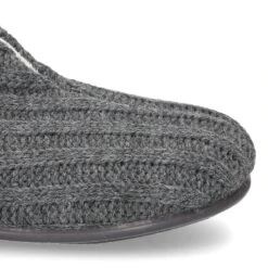 Zapatilla De Casa Cerrada Con Abertura En Lana. -Okaaspain zapatilla de casa cerrada con abertura en lana 12