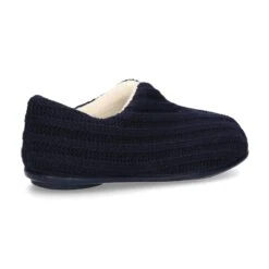 Zapatilla De Casa Cerrada Con Abertura En Lana. -Okaaspain zapatilla de casa cerrada con abertura en lana 6