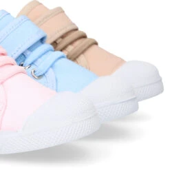 Zapatilla Niños Con Puntera Y Cordones Elásticos En Lona En Colores Pastel. 29 Zapatilla Niños Con Puntera Y Cordones Elásticos En Lona En Colores Pastel. -Okaaspain zapatilla nino nina puntera cierre adherente cordones elasticos lona algodon colores pastel 7
