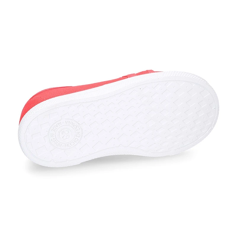 Zapatilla Niños Con Cordones Y Puntera En Lona ALGODÓN. 21 Zapatilla Niños Con Cordones Y Puntera En Lona ALGODÓN. - Imagen 19