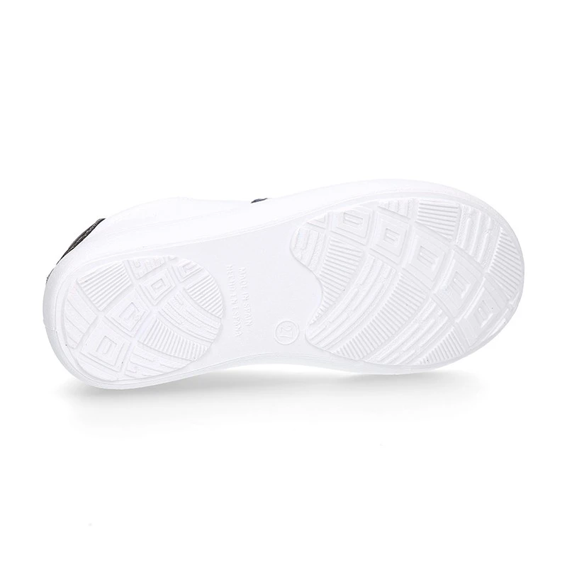 Zapatilla Niños Colegial OKAA Con Cordones Y Diseño Con Bandera En Piel Lavable. 16 Zapatilla Niños Colegial OKAA Con Cordones Y Diseño Con Bandera En Piel Lavable. - Imagen 14