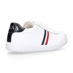 Zapatilla Niños Colegial OKAA Con Cordones Y Diseño Con Bandera En Piel Lavable. 19 Zapatilla Niños Colegial OKAA Con Cordones Y Diseño Con Bandera En Piel Lavable. -Okaaspain zapatilla ninos ninas okaa cordones diseno lateral bandera piel lavable 3