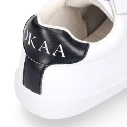 Zapatilla Niños Colegial OKAA Con Cordones Y Diseño Con Bandera En Piel Lavable. 25 Zapatilla Niños Colegial OKAA Con Cordones Y Diseño Con Bandera En Piel Lavable. -Okaaspain zapatilla ninos ninas okaa cordones diseno lateral bandera piel lavable 9