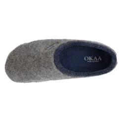 Zapatilla Casa Cerrada Caballero OKAA En Lana. 28 Zapatilla Casa Cerrada Caballero OKAA En Lana. -Okaaspain zapatillas casa cerrada nino caballero okaa lona lana 12