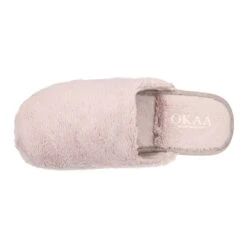 Zapatilla Casa Niños Tipo Zueco En Lona Tipo Lana Para Otoño. -Okaaspain zapatillas casa nina nino mujer lona lana diseno zueco otono invierno 14