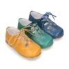 Zapatito Tipo INGLÉS Niños En Colores OTOÑALES Con Cordones En Piel Napa. 1 Zapatito Tipo INGLÉS Niños En Colores OTOÑALES Con Cordones En Piel Napa. -Okaaspain zapatito ingles cordones piel suave colores de otono ninas ninos peques