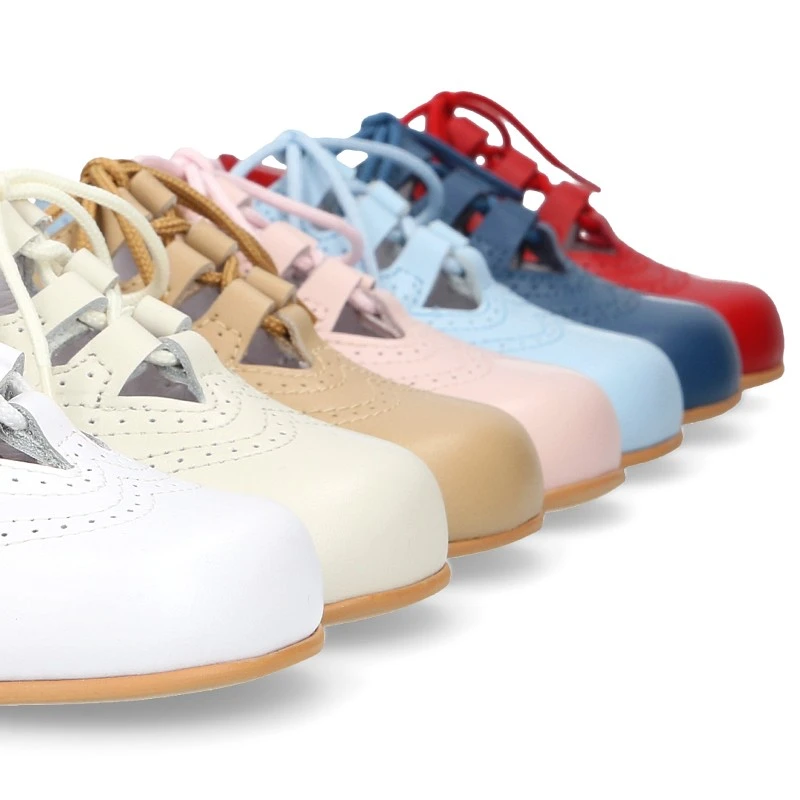 Zapatito Inglesito Clásico Niño En Piel NAPA SUAVE Colores Clásicos. 14 Zapatito Inglesito Clásico Niño En Piel NAPA SUAVE Colores Clásicos. - Imagen 12