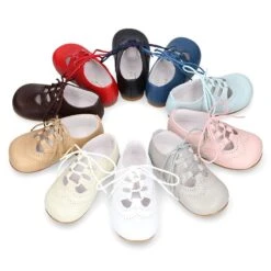 Zapatito Niños Tipo Inglesito Clásico En Piel NAPA.