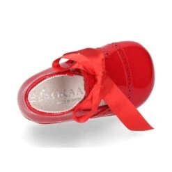 Angelito Para Bebés Con Lengüeta Y Lazo En Piel Charol. 16 Angelito Para Bebés Con Lengüeta Y Lazo En Piel Charol. -Okaaspain zapatito tipo angelito para bebe con lengueta y lazo en charol 6