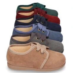 Zapatito Tipo Blucher Con Lazos En Serratex Para Peques. 40 Zapatito Tipo Blucher Con Lazos En Serratex Para Peques. -Okaaspain zapatito tipo blucher con lazos en serratex para peques 18