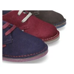 Zapatito Tipo Blucher Con Lengüeta, Cordones Y Suela Combinado En Piel Serraje. -Okaaspain zapatito tipo blucher con lengueta cordones y suela combinado en piel serraje 9