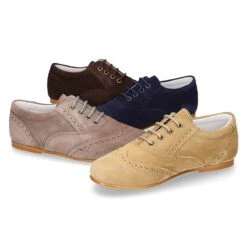 Zapato De Vestir Tipo Blucher Con Picados En PIEL Serraje. 32 Zapato De Vestir Tipo Blucher Con Picados En PIEL Serraje. -Okaaspain zapato de vestir tipo blucher con picados en serraje 11