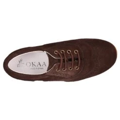 Zapato De Vestir Tipo Blucher Con Picados En PIEL Serraje. 38 Zapato De Vestir Tipo Blucher Con Picados En PIEL Serraje. -Okaaspain zapato de vestir tipo blucher con picados en serraje 17