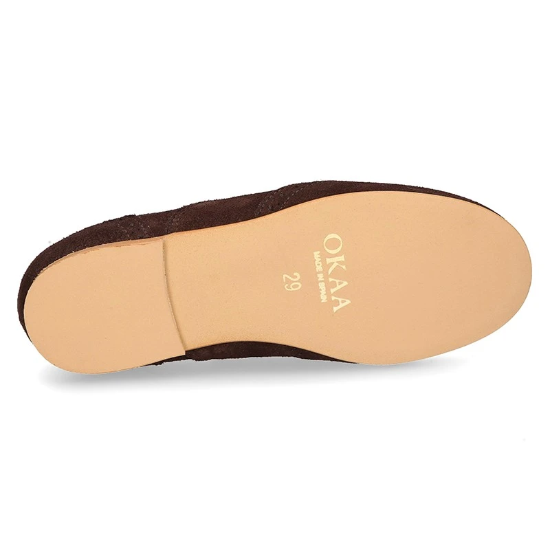 Zapato De Vestir Tipo Blucher Con Picados En PIEL Serraje. 21 Zapato De Vestir Tipo Blucher Con Picados En PIEL Serraje. - Imagen 19