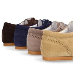 Zapato De Vestir Tipo Blucher Con Picados En PIEL Serraje. 30 Zapato De Vestir Tipo Blucher Con Picados En PIEL Serraje. -Okaaspain zapato de vestir tipo blucher con picados en serraje 9