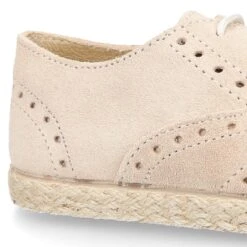 Zapato Niño Tipo Blucher En PIEL SERRAJE Con Cordones Y Suela Alpargata. 32 Zapato Niño Tipo Blucher En PIEL SERRAJE Con Cordones Y Suela Alpargata. -Okaaspain zapato nino tipo blucher piel serraje cierre cordones suela alpargata 10