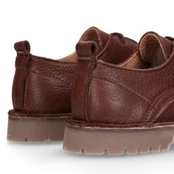 Zapato Tipo Blucher Casual En Piel Lisa Y Suela Gruesa. -Okaaspain zapato tipo blucher casual en piel lisa y suela gruesa 5