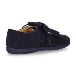 Blucher Niños Con Cordones Y FLECOS En Piel Serraje. 25 Blucher Niños Con Cordones Y FLECOS En Piel Serraje. -Okaaspain zapato tipo blucher con cordones y lengueta con flecos en piel serraje para ninos pequenos 5