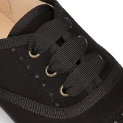 Zapato Tipo BLUCHER Niños En Serratex NEGRO Con Picados. 22 Zapato Tipo BLUCHER Niños En Serratex NEGRO Con Picados. -Okaaspain zapato tipo blucher nino nina mujer serratex diseno picados lazos 6